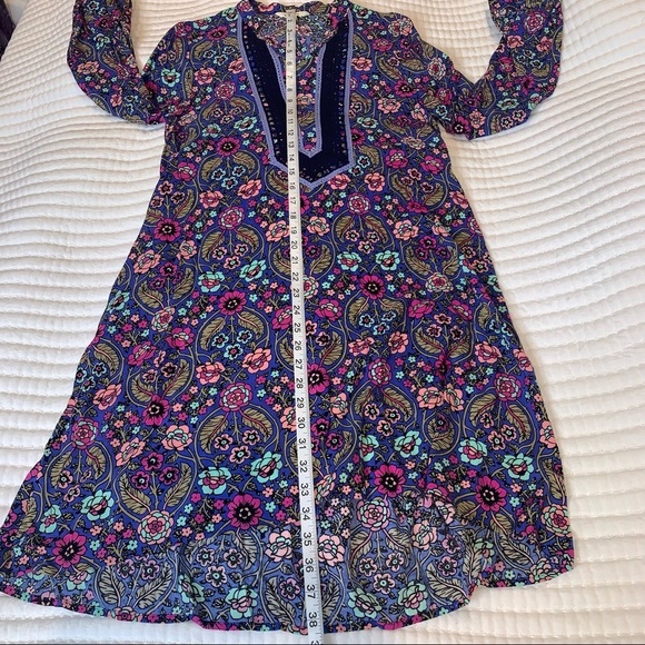 Matilda Jane Thoughts and Dreams Dress Floral Long Sleeve Women’s Size S - Picture 7 of 10